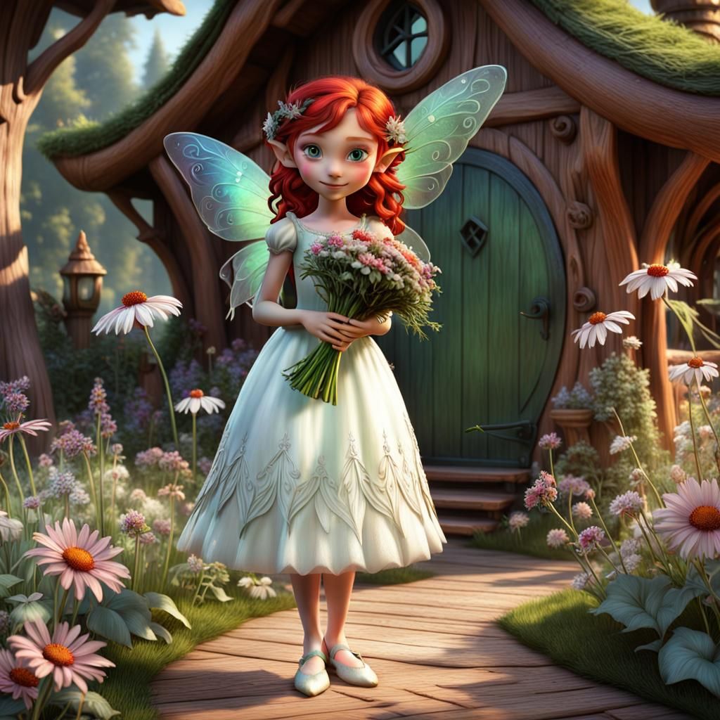 "Prim"-Woodland Pixie