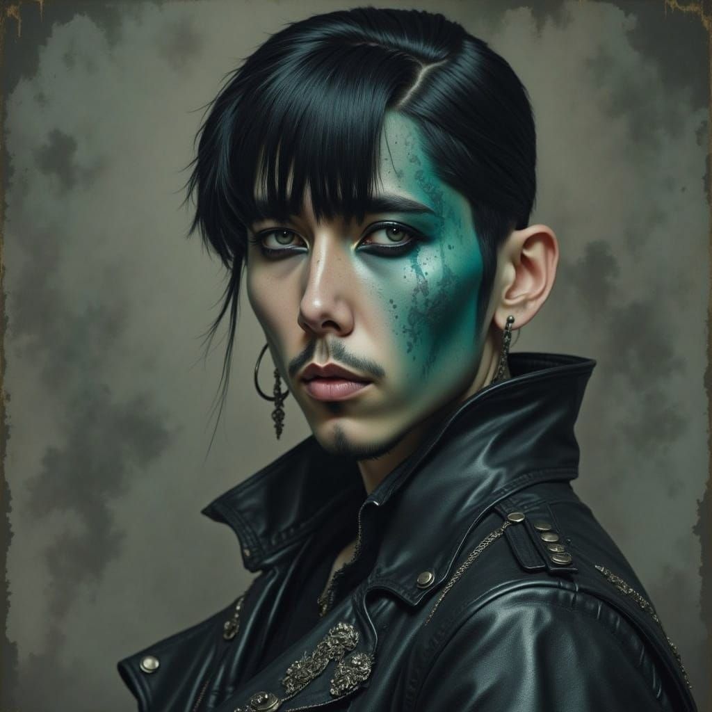 Intense Witch Portrait