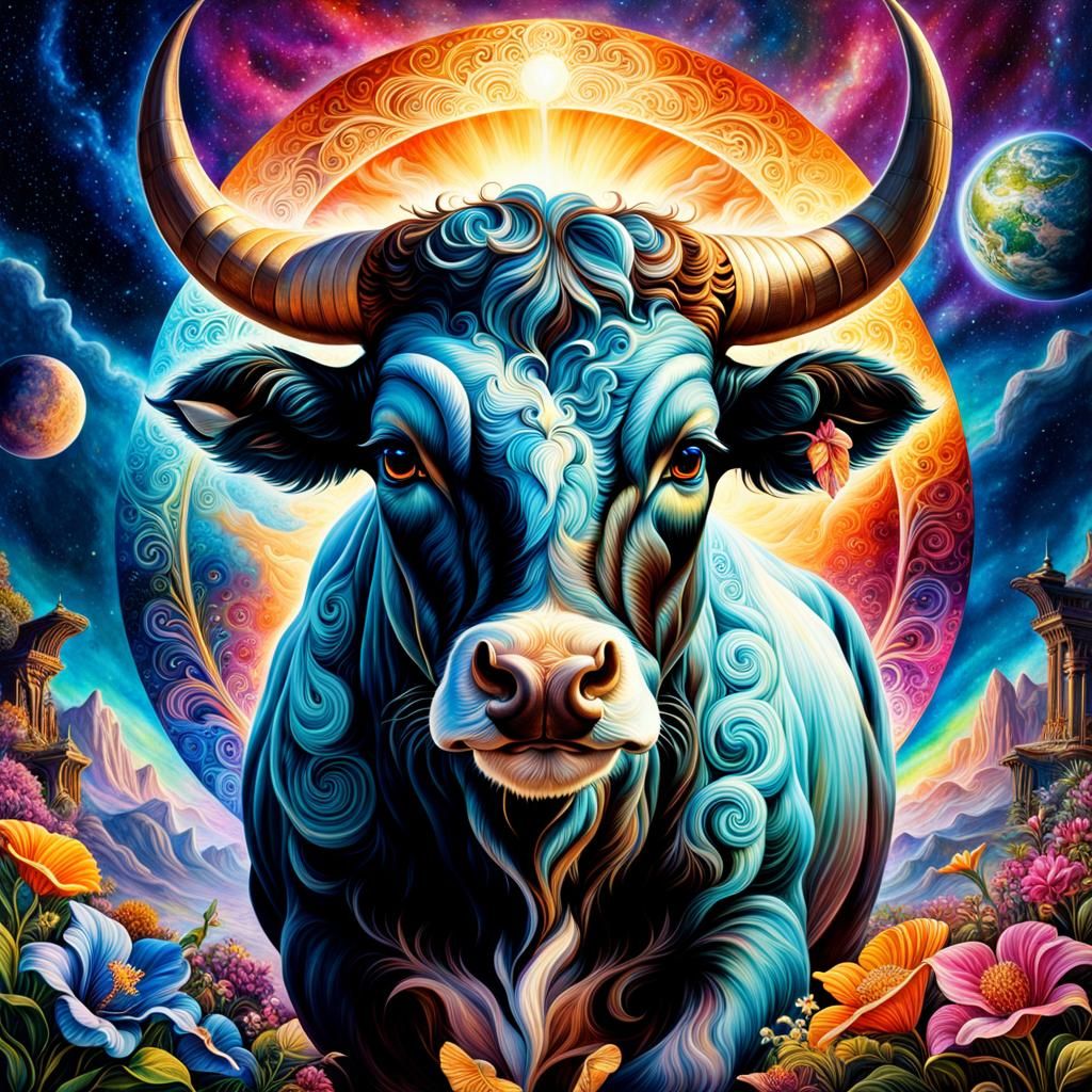 Taurus The Bull - AI Generated Artwork - NightCafe Creator