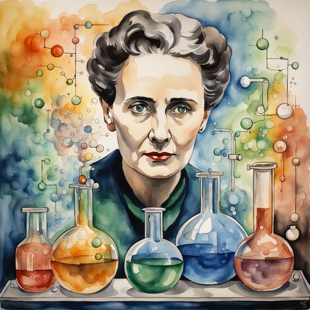 Madame Curie   by @Mag Eif
