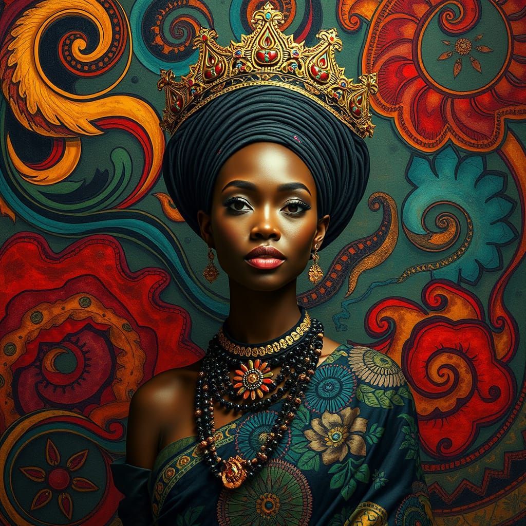 The African Queen   by @Fuchsani