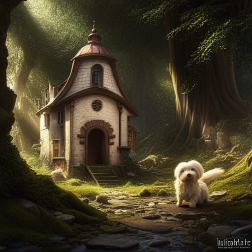 Bichon havanese kutya.