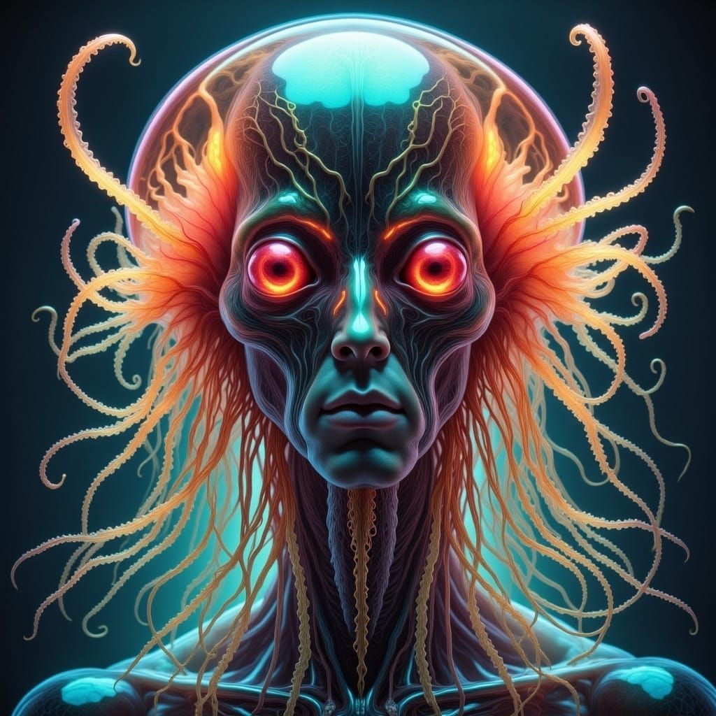 Who am I? <lora:Jellyfish Alien V1:1.0> 