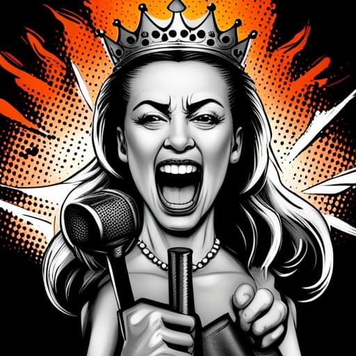Bigmouth queen strikes again