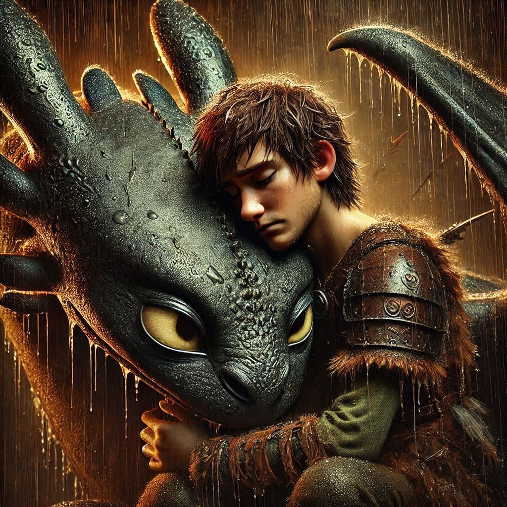 Hiccup and Toothless #2