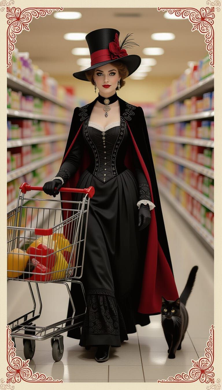 Witch in Aisle 9  by @JurekKorki