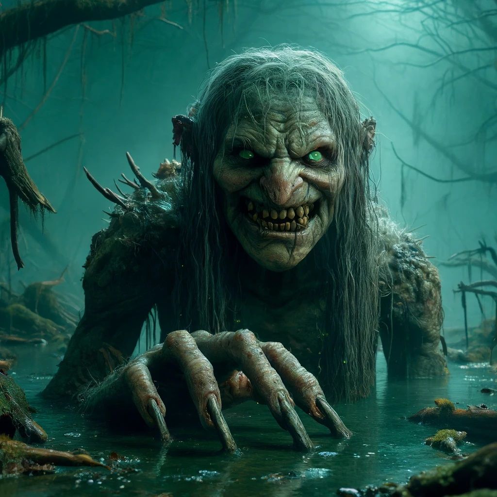 Gristha Fenfang, Swamp Troll