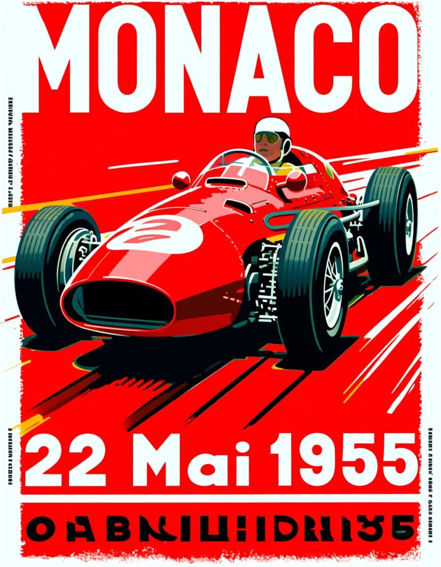 Monaco 1955  by @JSCA