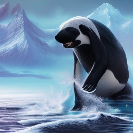 polar-bear orca hybrid