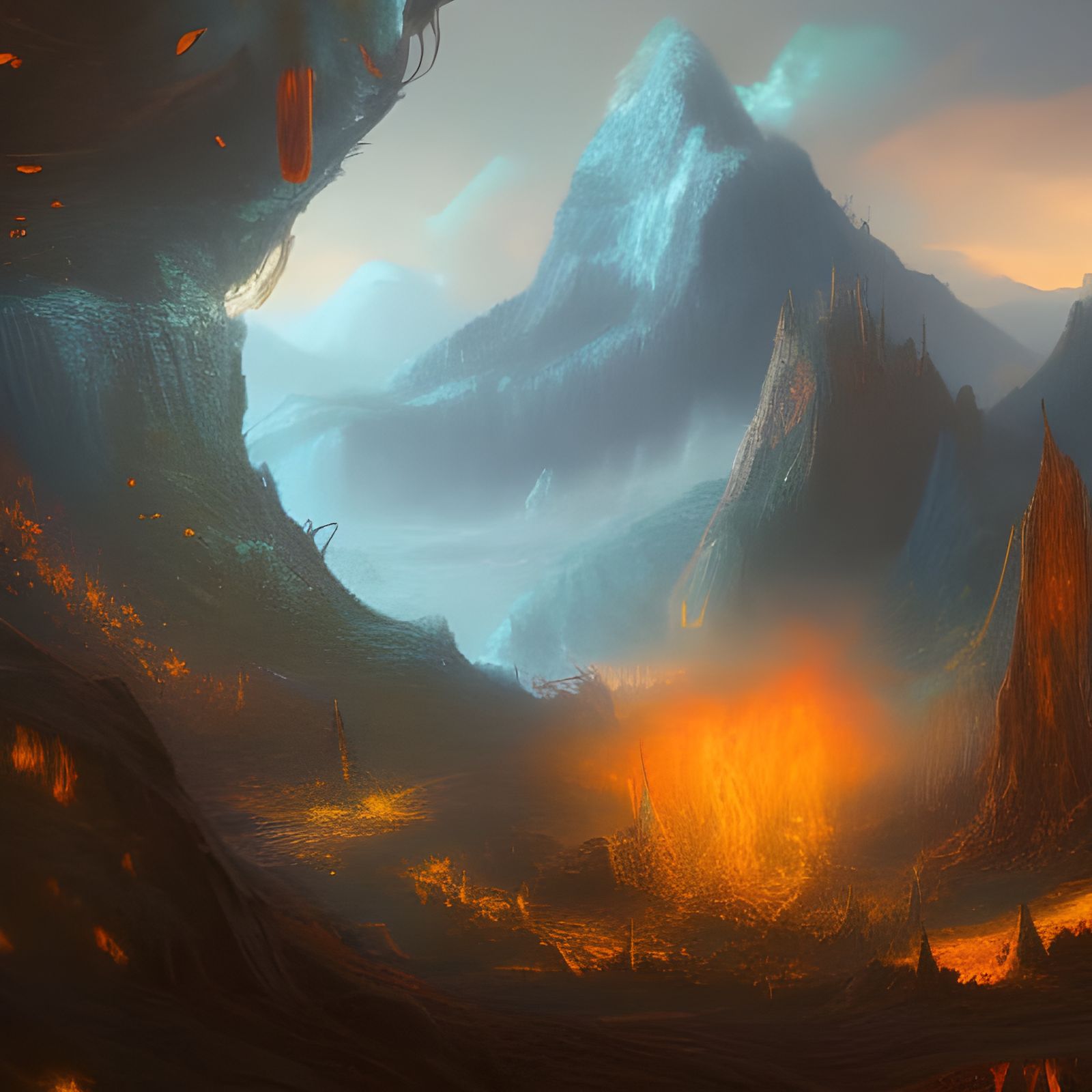 Water,fire,air,earth