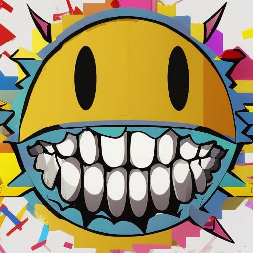 Smiley with crooked teeth  by @Arthur Samson