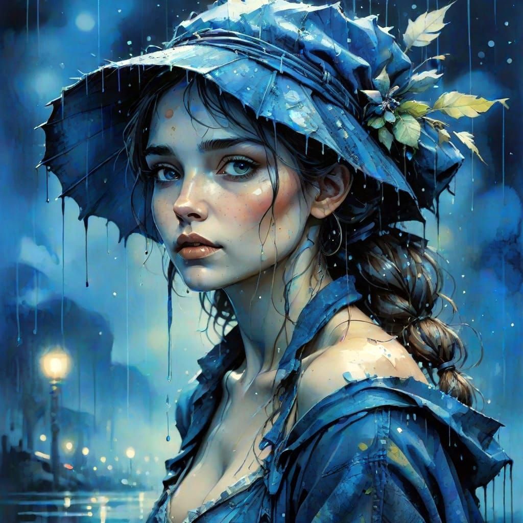 blue night  by @beeblebrox