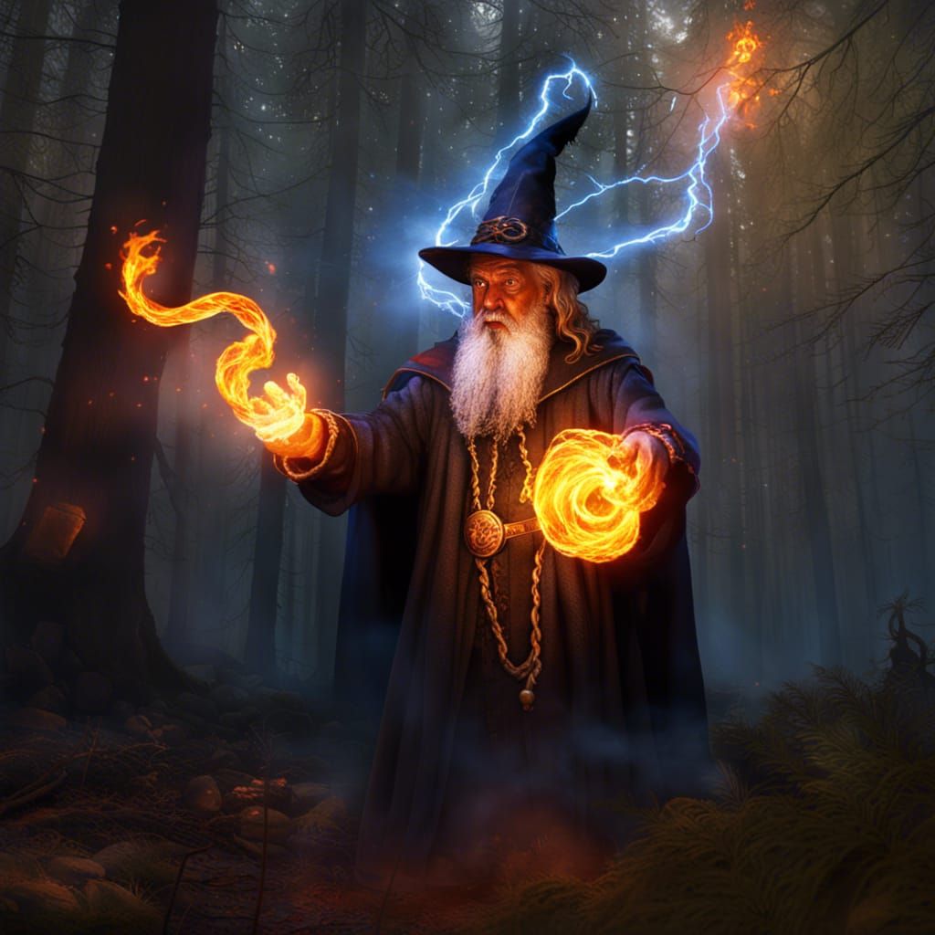 Wizard going berserk