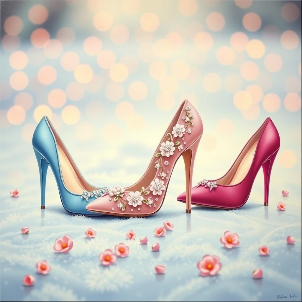 Cinderella Shoes  by @Aurora