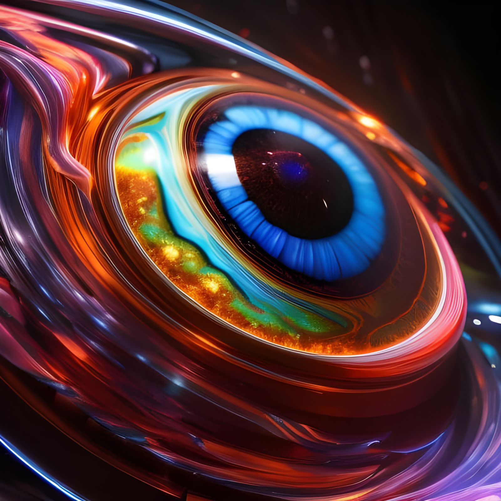 Saturn Eye Orb!  by @Just Nobody