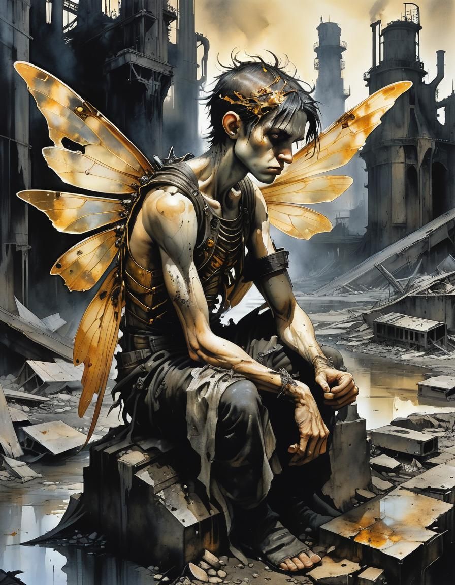 The end of Neverland  by @Romanova Oksana