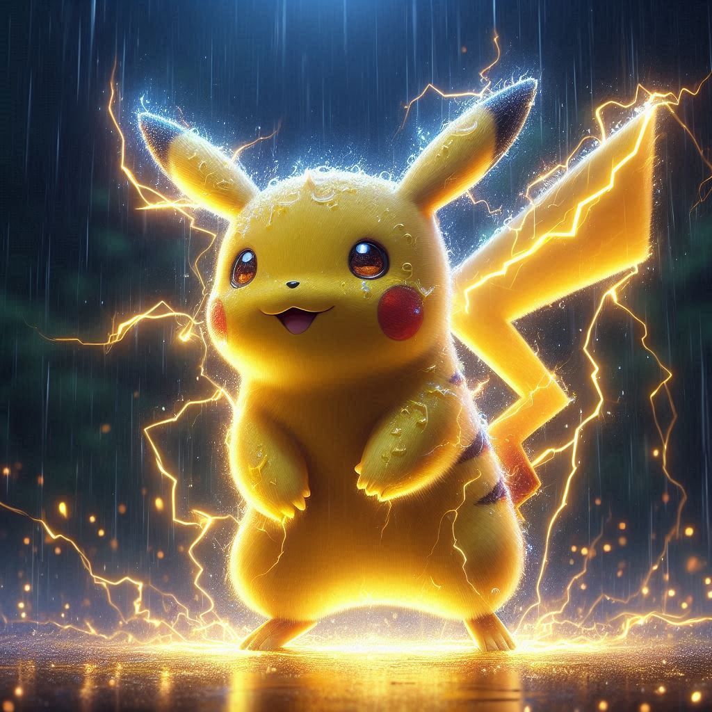 Powered Up Pikachu