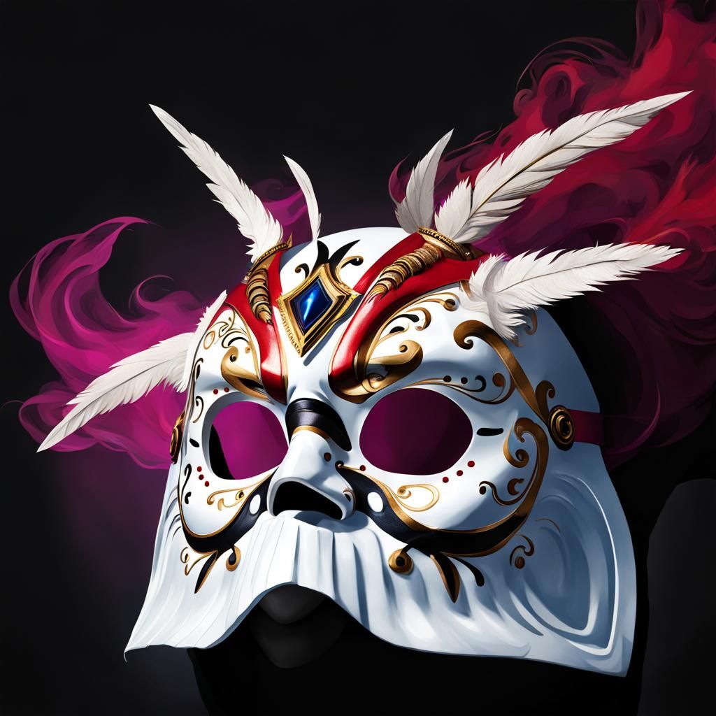 mask.  Male.