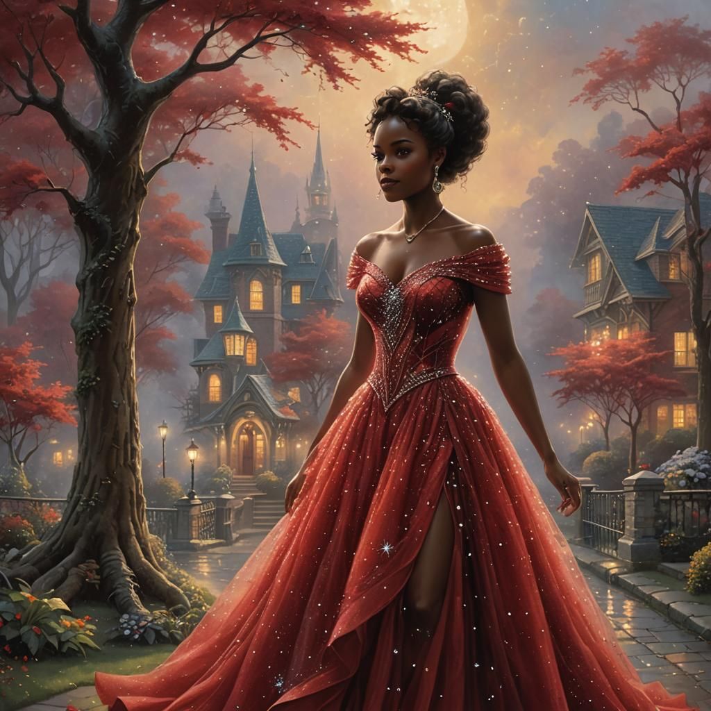 Red Twinkle Dress