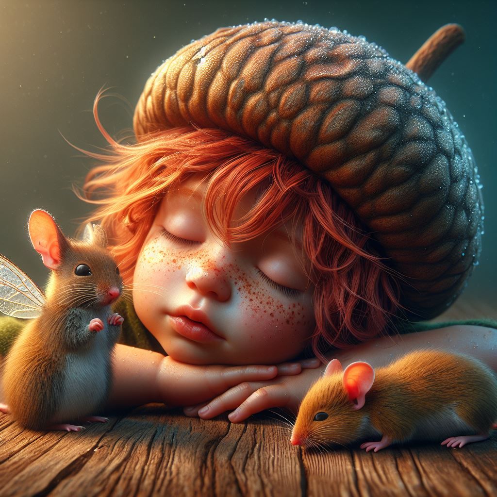 JUST RESTING AFTER A HARD FAIRY DAY