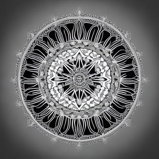 Eclipse mandala