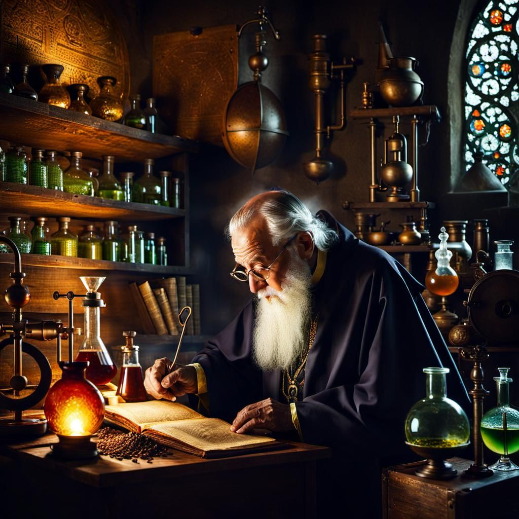 Ancient Chemist  by @Wesker