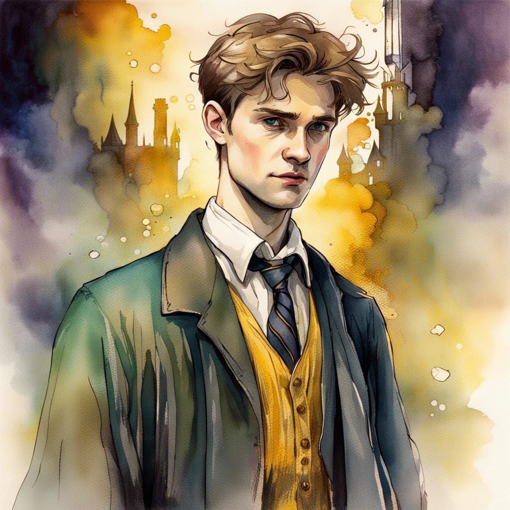 Cedric Diggory | Ink Painting