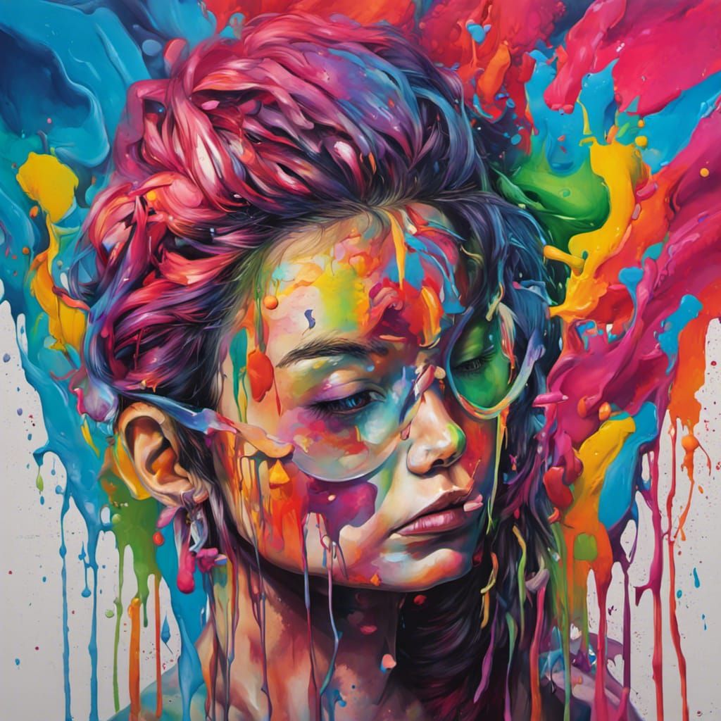 She is like a rainbow