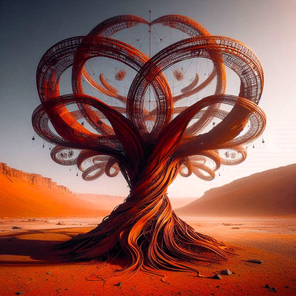 Recent Martian Discoveries (Rust Art: 8 images)