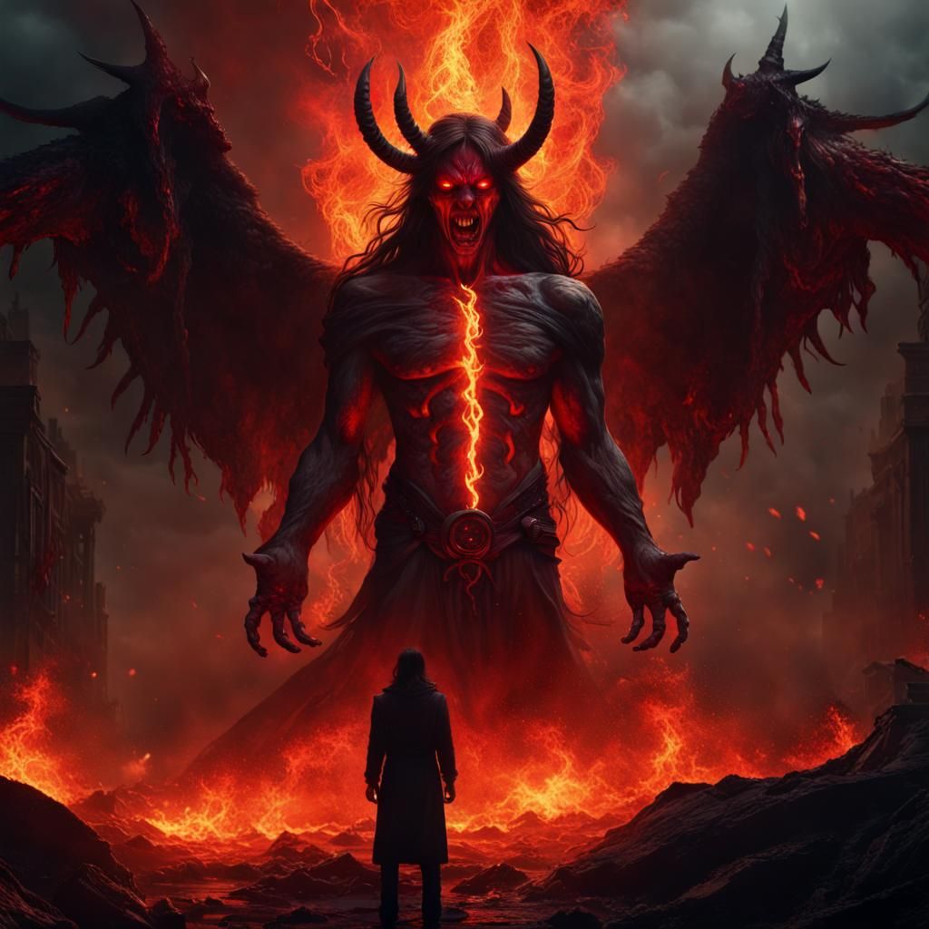 The demons come upon the earth...