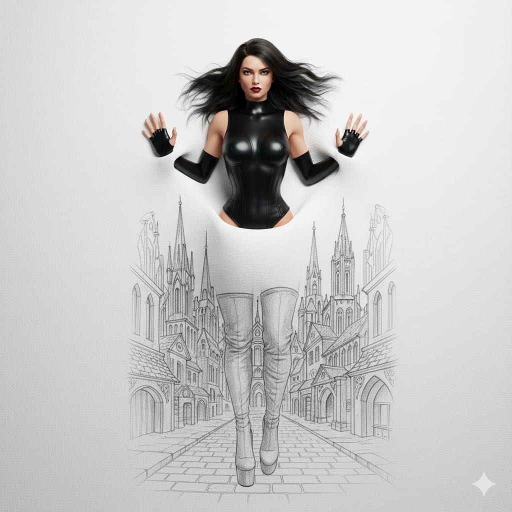 Stepping out of the canvas