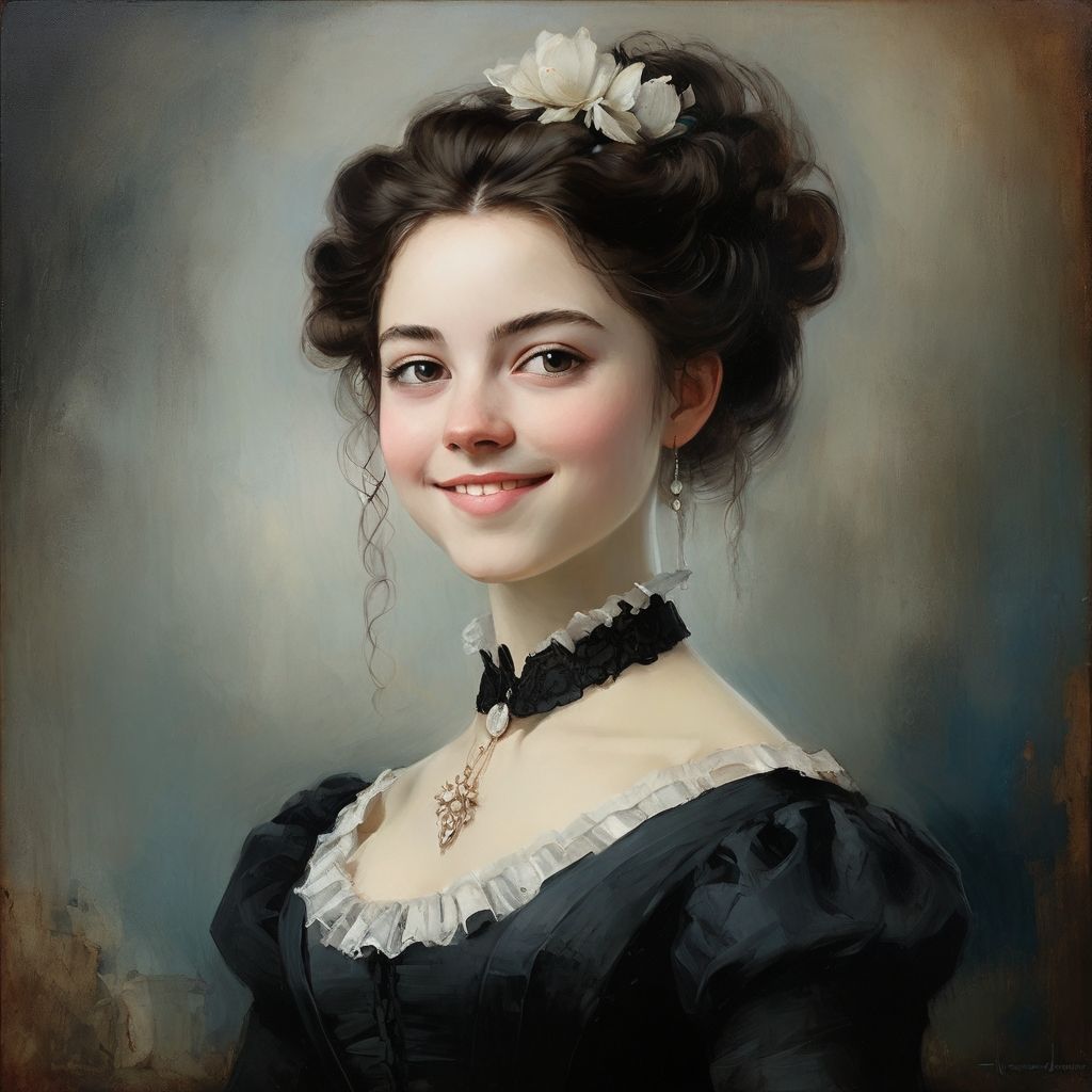Portrait of a young lady