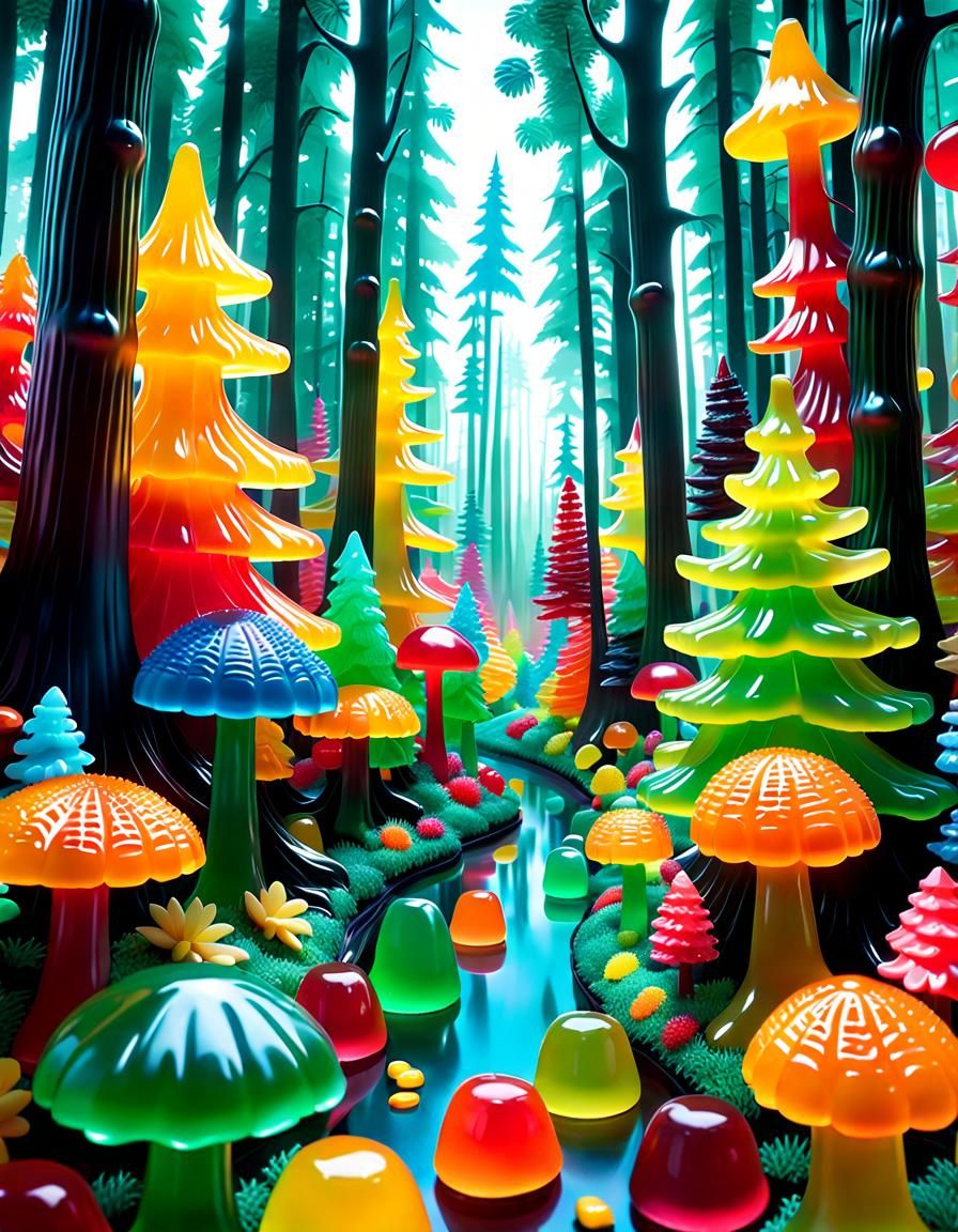 Gummy Bear Forest