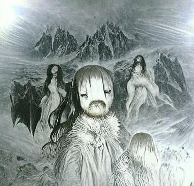 true norwegian black metal artwork