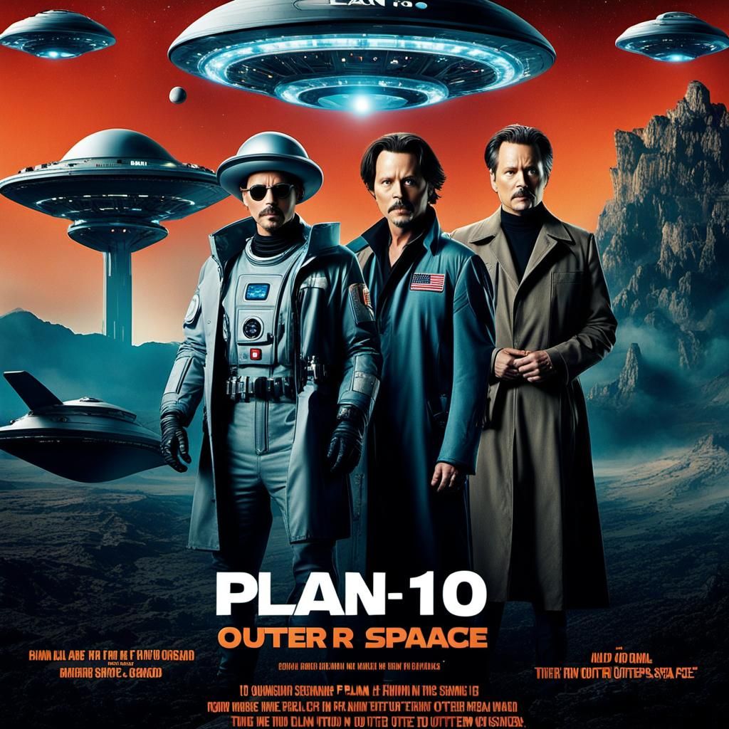 Movie poster: "Plan 10 from Outer Space"