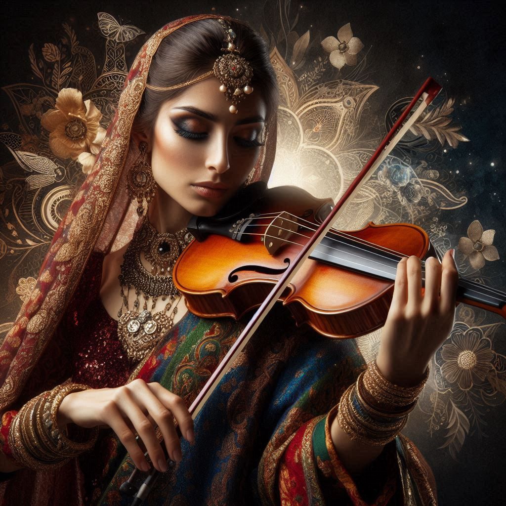 Violinist of the sweetest sounds for the souls