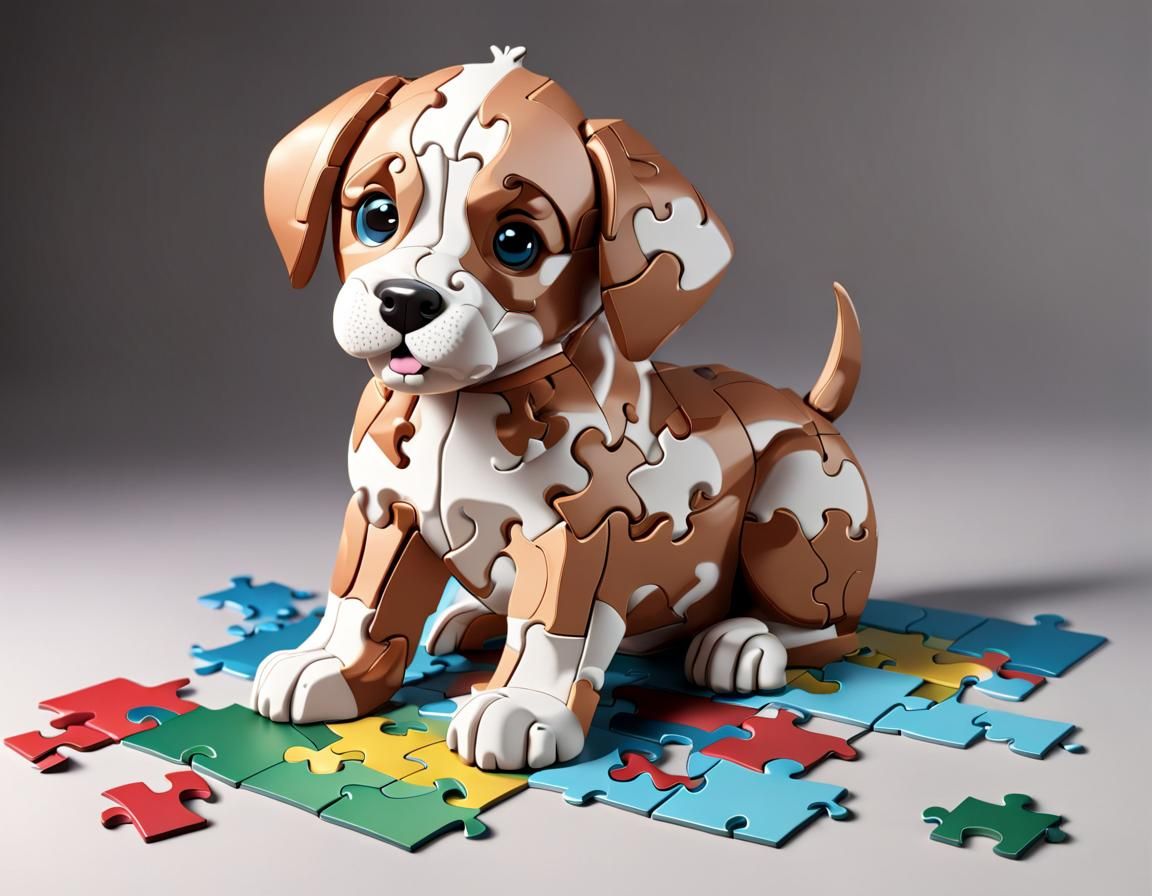 Puppy Puzzle  by @Sullivan-Shaw
