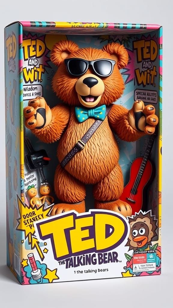 Ted, the Talking Bear  by @The_Cat_Herder