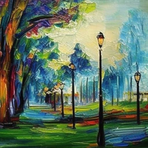 Daytime Scene of Park