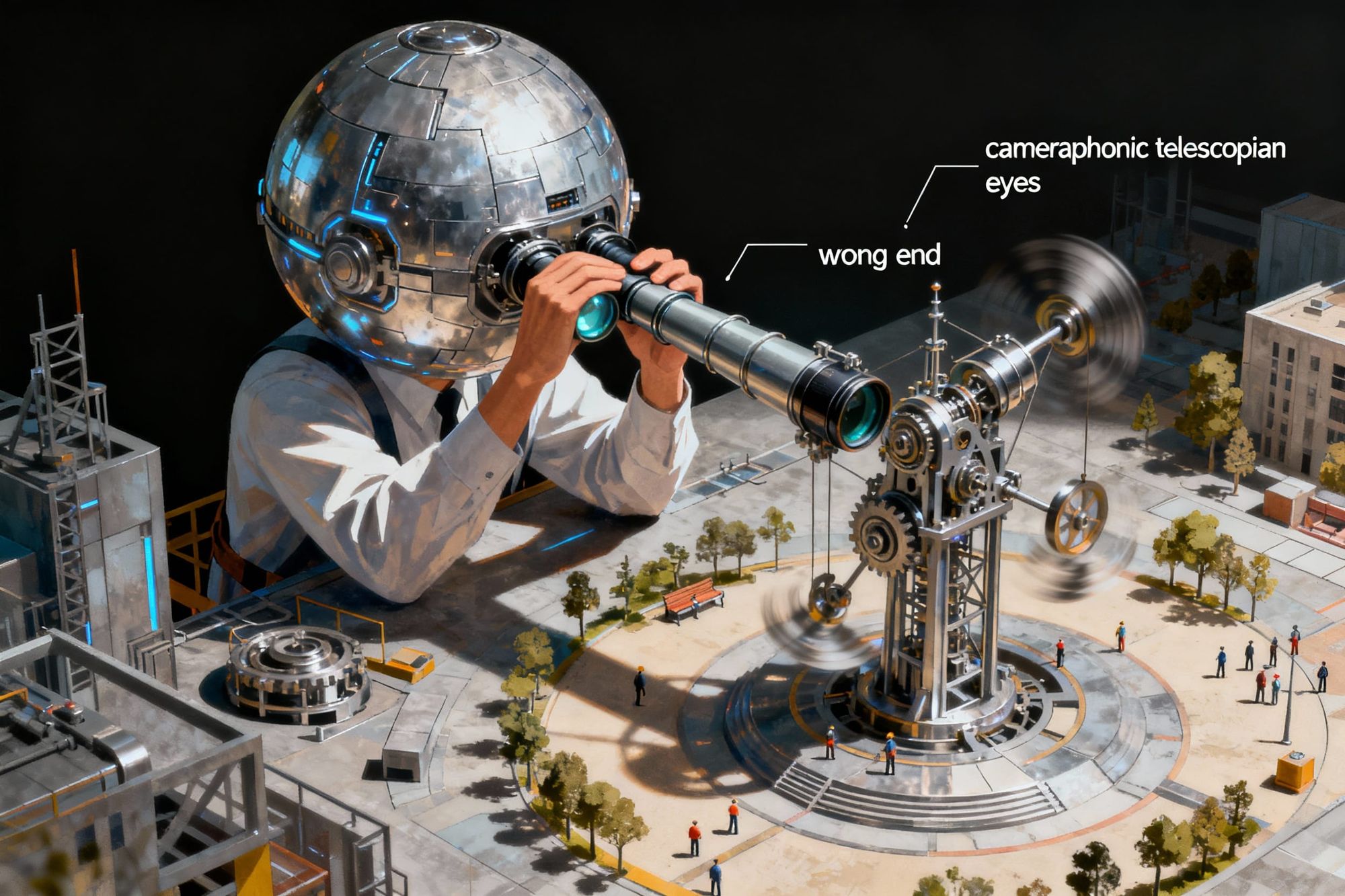 A Strictly Subvisory Spherical Architect Through the Wrong End of Cameraphonic Telescopian Eyes