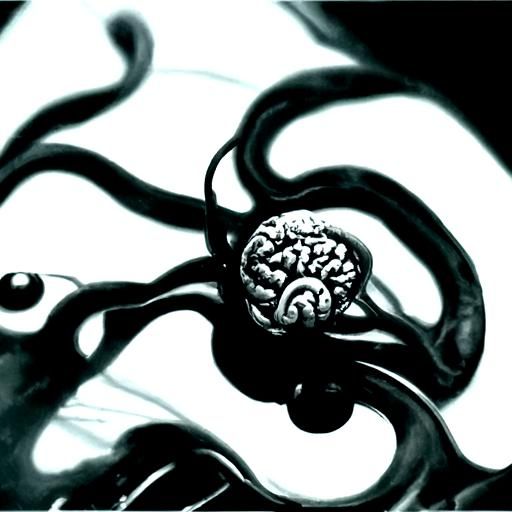 Brain with tentacles
