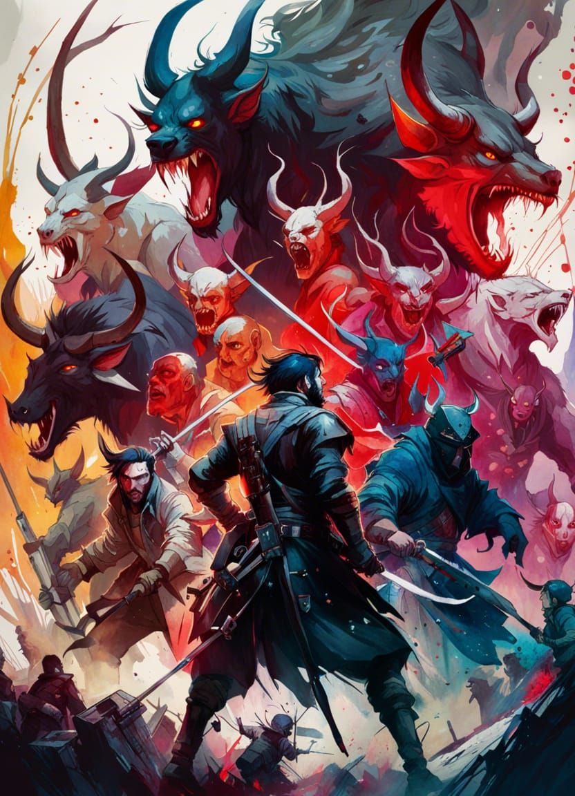 My demons working together to torment me    by @MSmith 