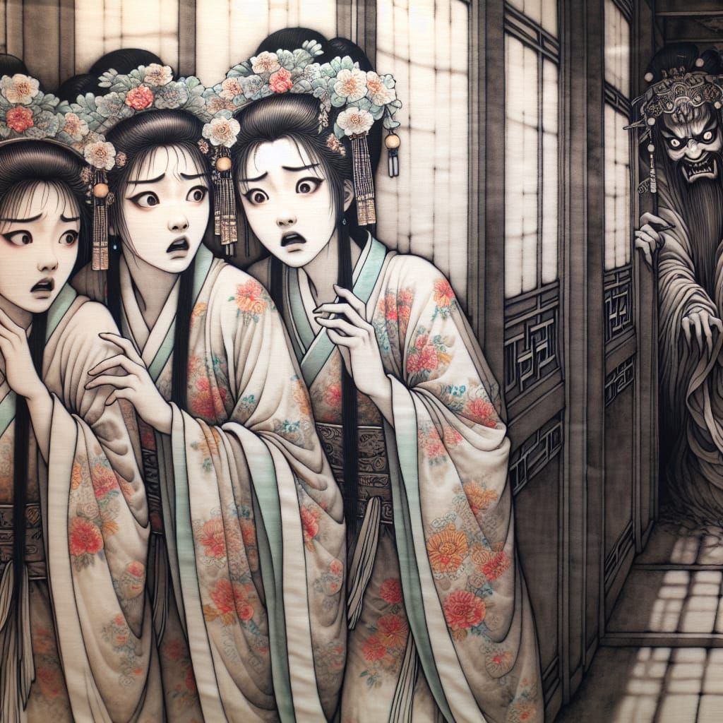 Something Creepy Coming Down the Hallway