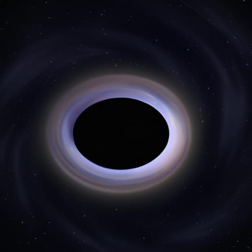 Realistic black hole in space - AI Generated Artwork - NightCafe Creator