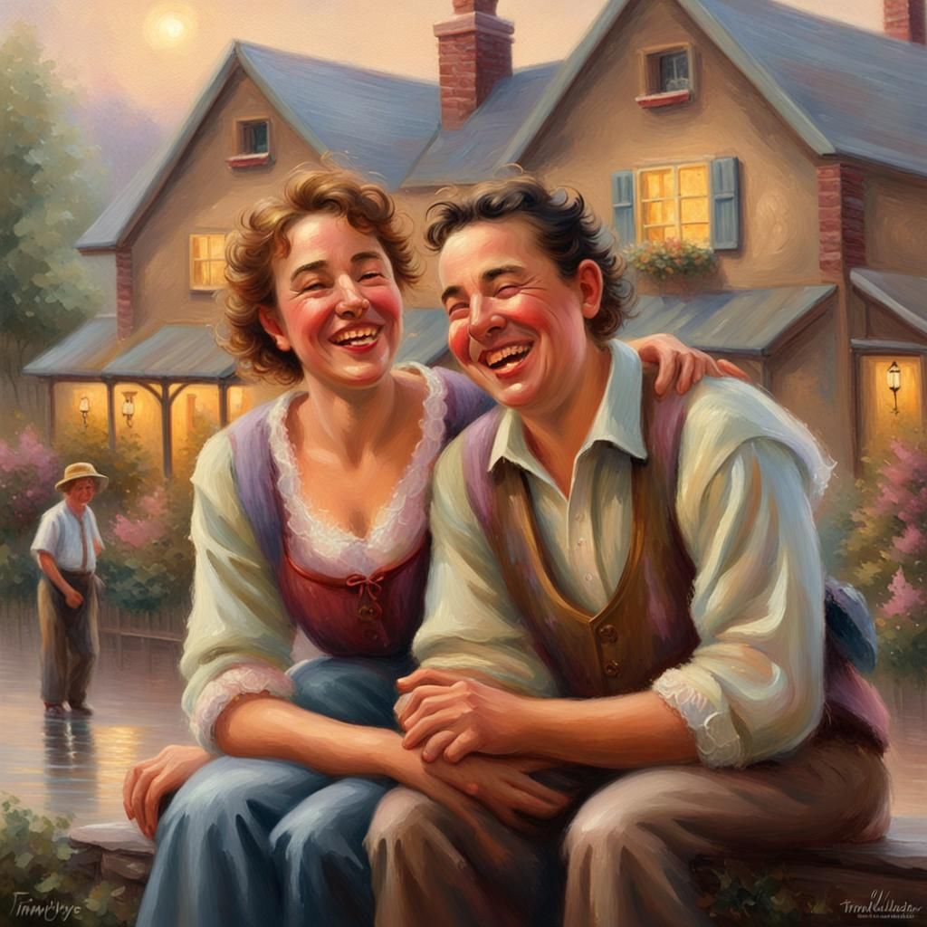 I can almost remember their funny faces
That time you told h...