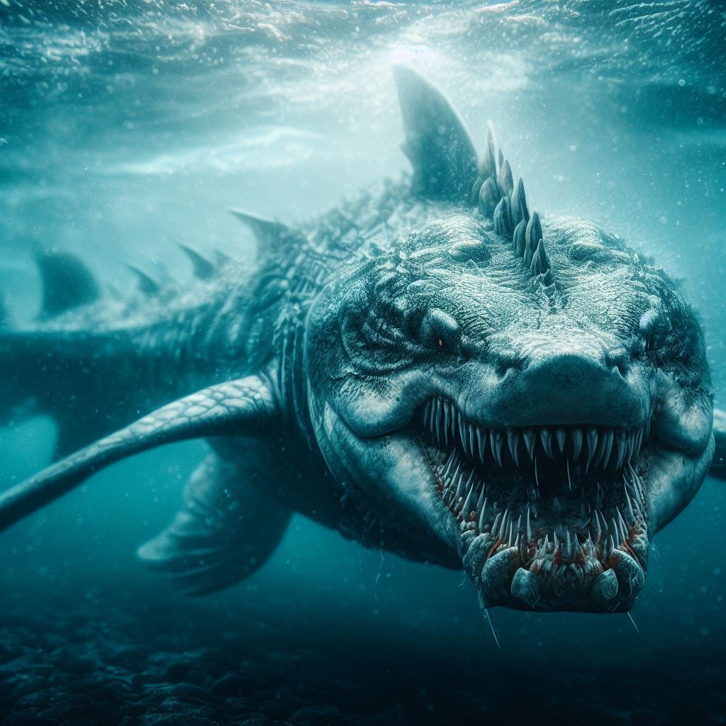 Reptilian shark
