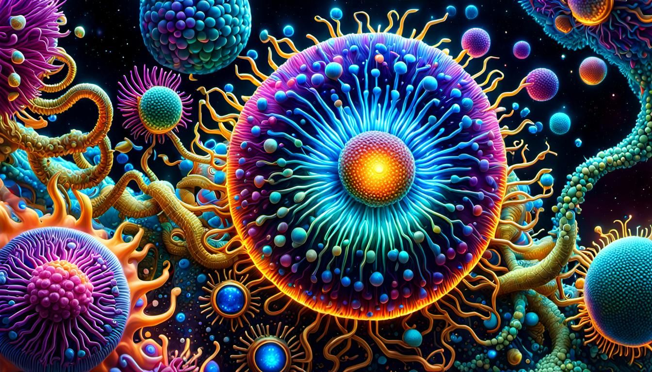 Amoebas  by @Leonardo