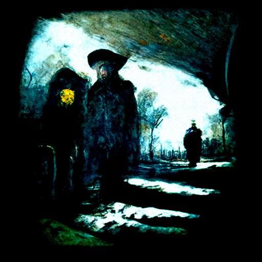 Dark ,Crave, Underground, Lightts,  With, Creepy ,  Panorama...