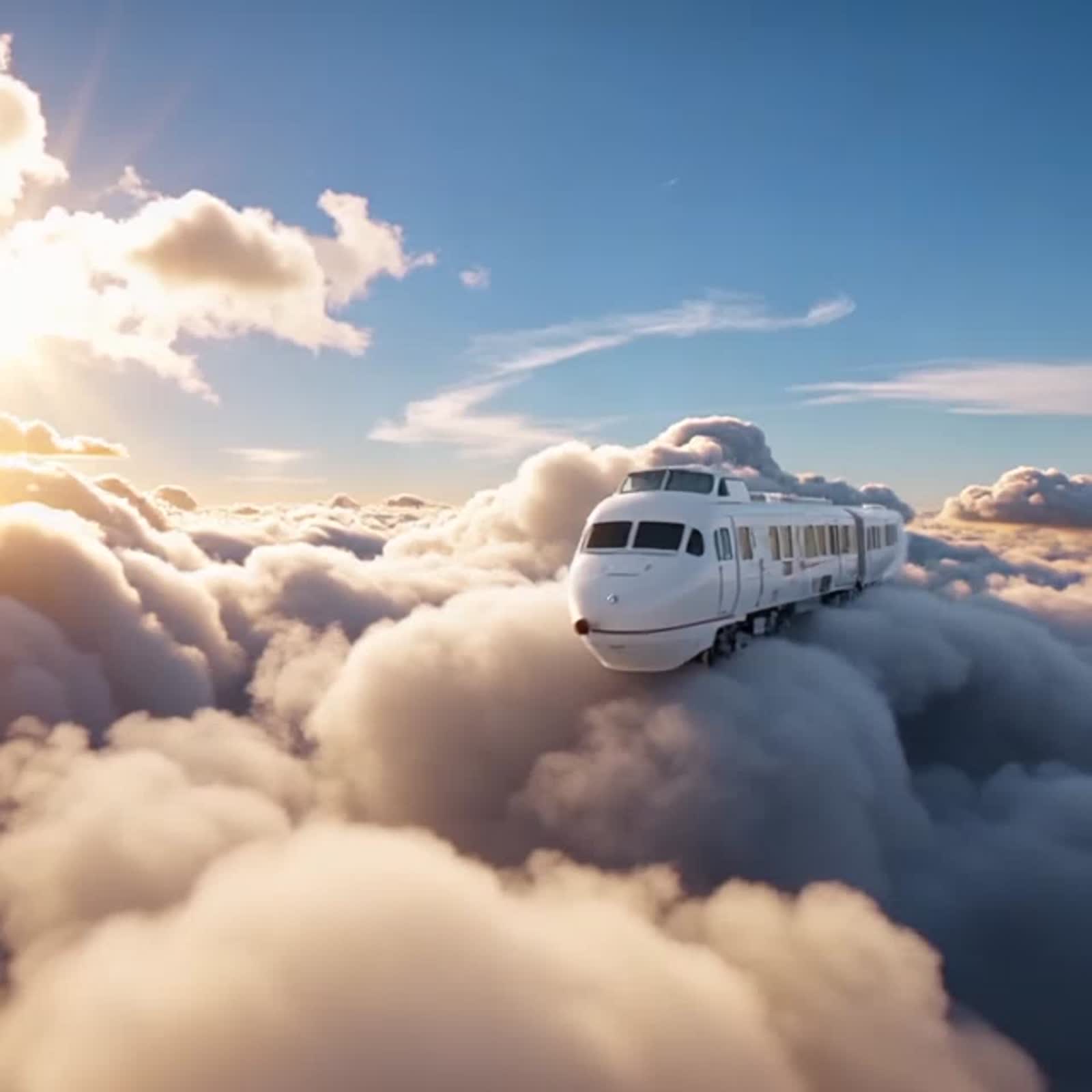 רכבת על העננים