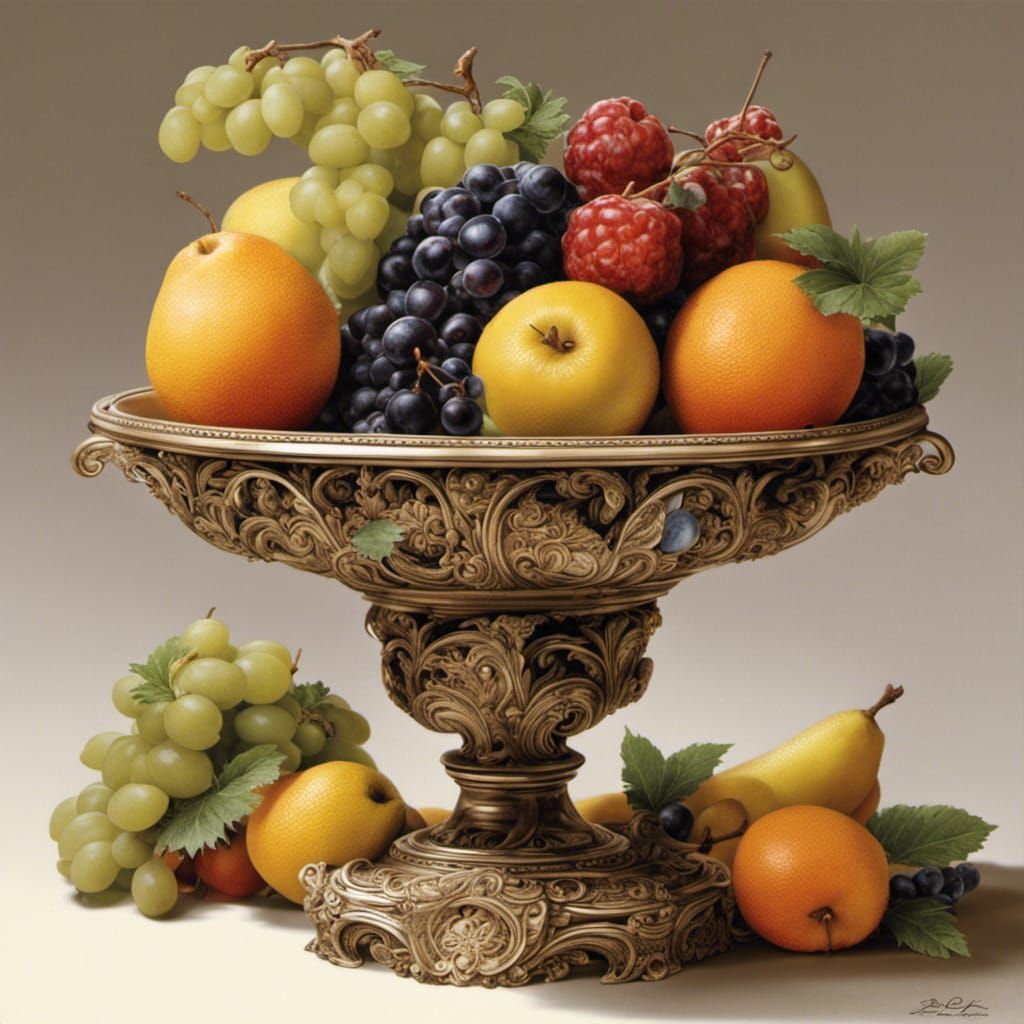 Still Life, Fruit Bowl